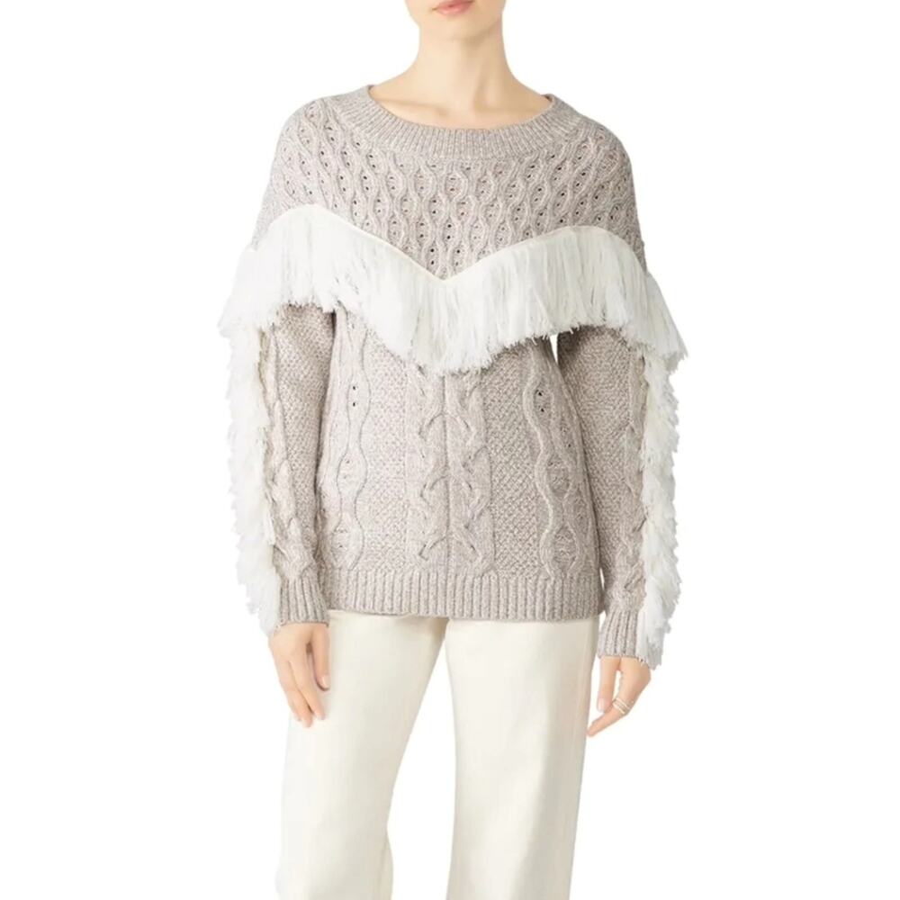 *FINAL PRICE DROP* AMUR Ulla Fringe Sweater